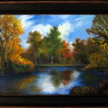 Lake Landscape - minus swan