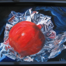 Foiled Pomegranate