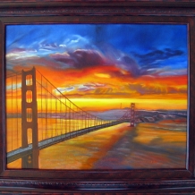 Golden Gate Bridge Sunset