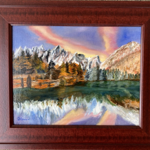 Lake Fucine - North Italy Alps