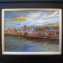 Portland Waterfront from Broadway Bridge